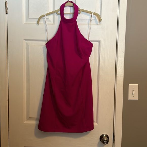 Lulu's Hot Pink Mini Dress - Picture 3 of 5